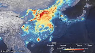 China's Pollution - Before & After Lockdown!