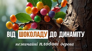 Незвичайні плодові дерева, які вас точно здивують.