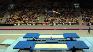 GOMES Camilla (BRA) - 2015 Trampoline Worlds - Qualification TR Routine 1