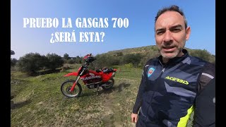 Pruebo la Gasgas 700