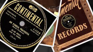 Carpatho-Rusyn { Šariš } 78rpm recordings, ~1950. CONTINENTAL 112. Shezi ptašok / Ah ponize Prešova