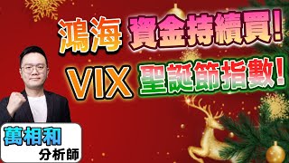 【K線源來如此】鴻海資金持續買! VIX聖誕節指數! 台積電 鴻海 世芯-KY 伯特光 保勝光學 慧友 友訊 友勁 ep.148 feat. 華信投顧分析師萬相和-20241225