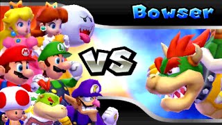 Mario Party: Island Tour - All Character Endings (Bowser's Tower)