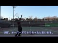 【ストリングインプレ動画】　素人×yonex polytour fireで素人の打ち込みはこういう軌道になる！　【ヨネックスのテニスストリングインプレ祭その5】