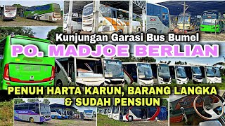 Penuh Harta Karun , Barang Langka & Unit Pensiun ❗| Kunjungan Garasi PO MADJOE BERLIAN Tulungagung