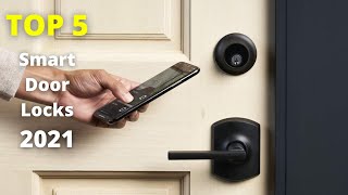 TOP 5: Best Wi-Fi Smart Lock Fingerprint Door Lock with Handle 2021 | Matte Black
