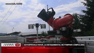 Autospecială nouă, la Detaşamentul de Pompieri Câmpulung ( 26 06 2023 )