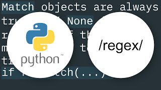Python regular expressions return true/false