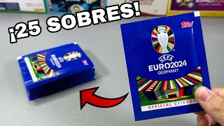 *ABRIMOS 25 SOBRES* DEL NUEVO ÁLBUM DE LA EURO 2024