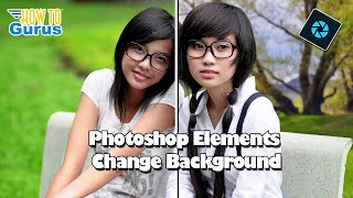 Photoshop Elements Change Background COMPLETE Project for Beginners