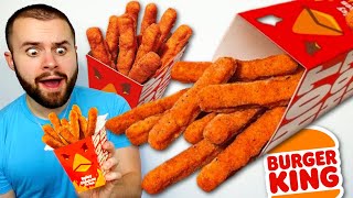Burger King's NEW Spicy Chicken Fries REVIEW!