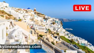 🔴 Recorded live footage webcam from Santorini - Greece