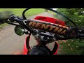 honda crf 150l exos r6 full system exhaust sound check review