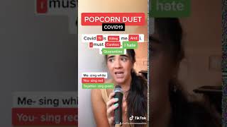 POPCORN DUET! Sing With Me Challenge #shorts