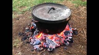 Back yard camp stew COOKING video - S1 Ep 1 - June 2018 #stresslesscampmore !