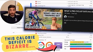 Analysis of Phil Gaimon Day of Eating for Interval Training