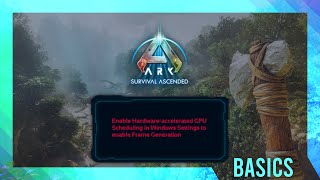 Enable Frame Generation Fix Gpu Scheduling Error Ark Survival Ascended