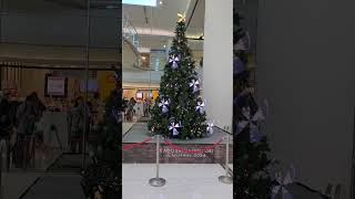 3D ホログラムクリスマスツリー　鹿児島空港