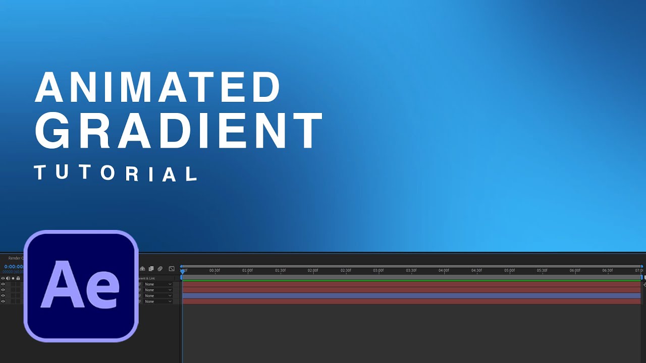 After Effects Gradient Animation Tutorial Background Animation Youtube