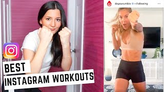 5 BEST Instagram At-Home Workouts (streaming live during quarantine!)