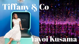 London 🇬🇧 Tiffany \u0026 Co 💍 Yayoi Kusama ✨ Exhibitions  | 문화생활 가득한 한주, 티파니앤코 전시회 💎 야오이쿠사마 전시회 ✨