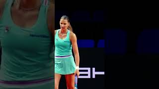 Donna Vekic vs Karolina Pliskova (Three Impressive Points) -   2023 Stuttgart