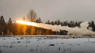 HIMARS Live Fire in Estonia | U.S. Army Crews Test Combat Readiness!