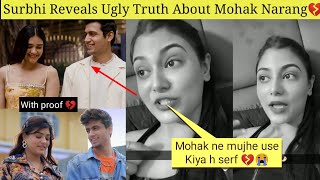 finally mohak Narang and Surbhi Rathore break up Ugly Truth Reveals About Mohak Narang💔🥺