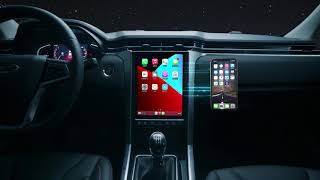 Stay connected with Apple Carplay \u0026 Android Auto through T8PRO's 10.4-inch screen