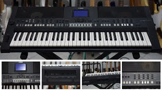 Yamaha PSR S650 sudah sampling || Lengkapn kondisi seperti baru.