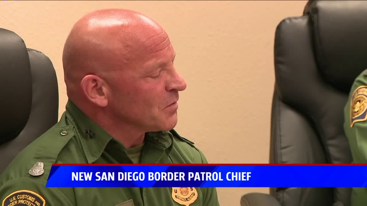 New Border Patrol Chief Lays Out Priorities For San Diego Sector - YouTube