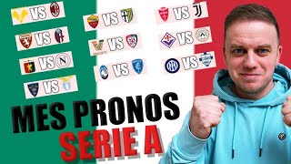 🇮🇹 MES PRONOSTICS SERIE A 🇮🇹 ! Monza - Juventus / Inter - Come / Genoa - Naples