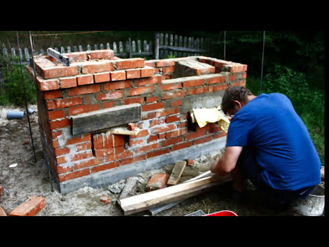 Smokehouse, pizza oven, bread oven, garden grill - DIY project - stop motion/timelapse Smokehouse, pizza oven, bread oven, garden grill - DIY project - stop motion/timelapse