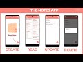 The Notes App (MVVM + ROOM Database) in Android Studio using Kotlin | CRUD