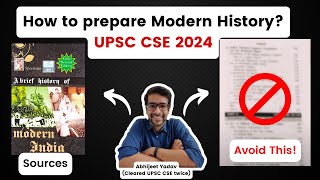 How to read Spectrum Modern History for UPSC CSE 2024