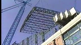 Big Blue Crane Collapse at Miller Park