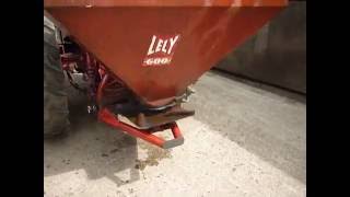 Lely 600 Fertiliser Spreader Grass Seed Till Sower