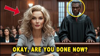 Ditzy Rich Girl Disrespects Black Judge in Court - His Sentence Leaves Everyone Speechless