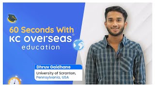 60 Seconds with KC Overseas Education #usaeducation   #studyabroadconsultancy #studenttestimonial