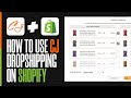 How To Use CJ Dropshipping On Shopify Tutorial | CJ Dropshipping Shopify