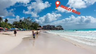 🌴Caribbean Beach Views - Rockley Beach, Barbados With Ocean Sounds for Relaxation