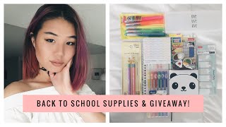 Back To School Giveaway | Kylie Lip Kit + Too Faced + Stationary! *CLOSED*