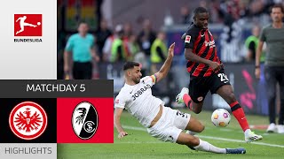 Narrow Battle in Frankfurt! | Eintracht Frankfurt - SC Freiburg 0-0 | MD 5 – Bundesliga 2023/24