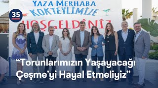 Başkan Tugay ÇEŞTOB'un 'Yaza Merhaba Kokteyli'ne Katıldı