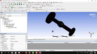 ANSYS - Universal Joint on Shaft Torsion Analysis (CAE) TPKM POLBAN