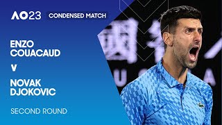 Republish later: Enzo Couacaud v Novak Djokovic Condensed Match | Australian Open 2023 Second Round