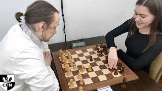 CM Firestarter (1968) vs WFM Fatality (1964). Chess Fight Night. CFN. Blitz