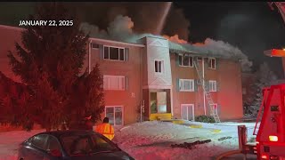 Fire displaces residents in Warren apartment fire