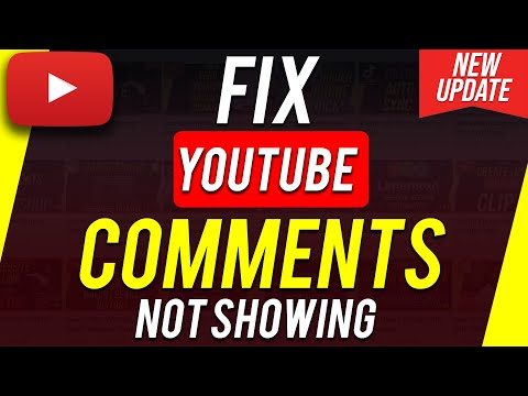 How to Fix YouTube Comments Not Showing