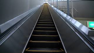 【全乗風景】コモアブリッジ　長いエスカレーター　コスモしおつ　Escalator